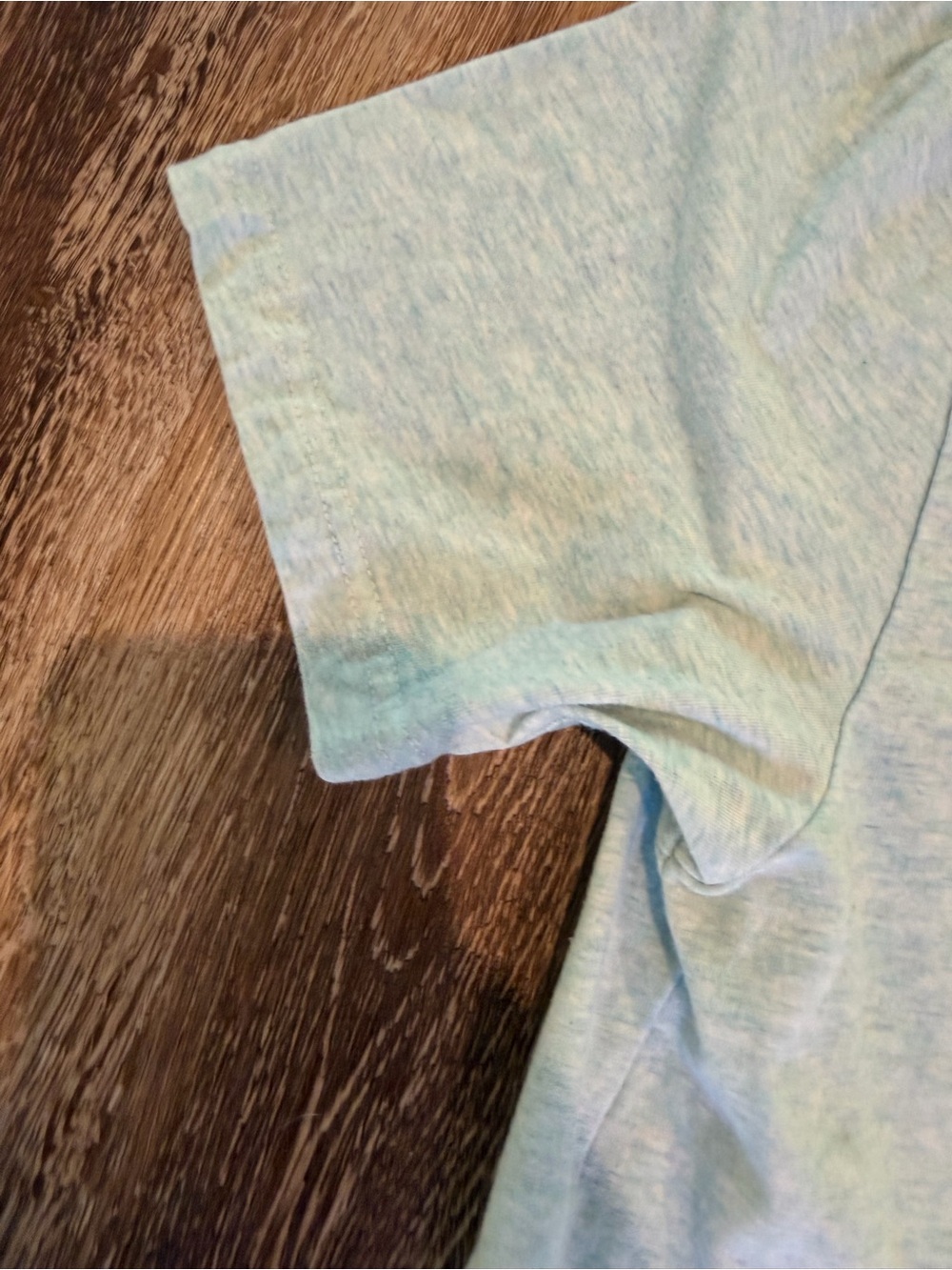 Birddogs Crew Neck Pocket T-Shirt in Light Blue Heather Size L - Picture 5 of 6